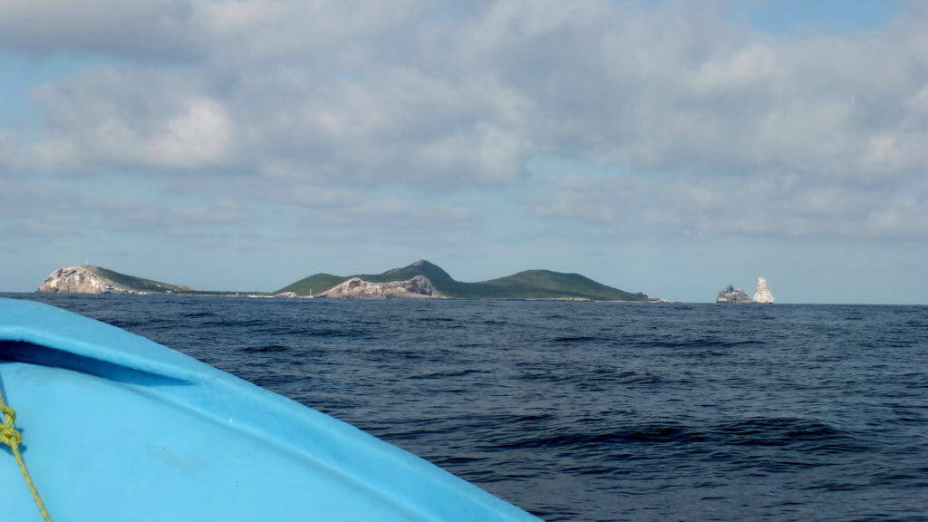  An image taken from a boat of Isla Isabel in Mexico. Photography by Frame To Frame - Bob and Jean.