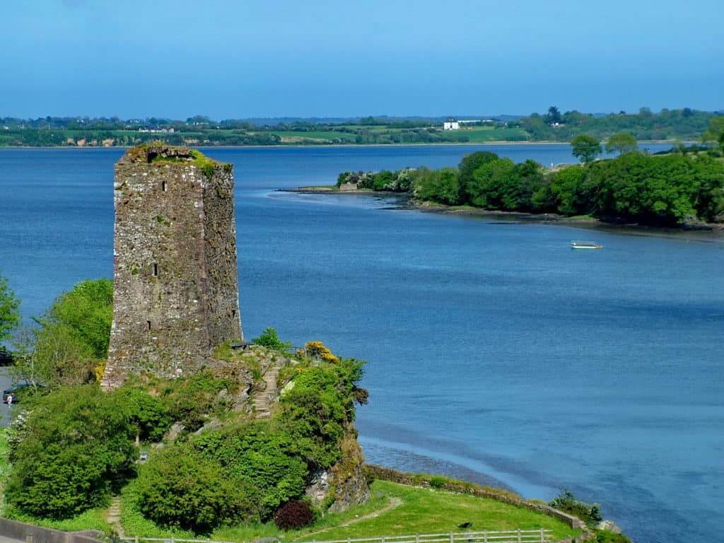 Ferrycarrig Tower House on the River Slaney, Ireland