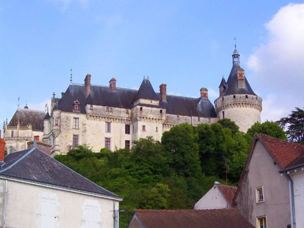 An image of Chateau de Chaumont in the Loire Valley in France.