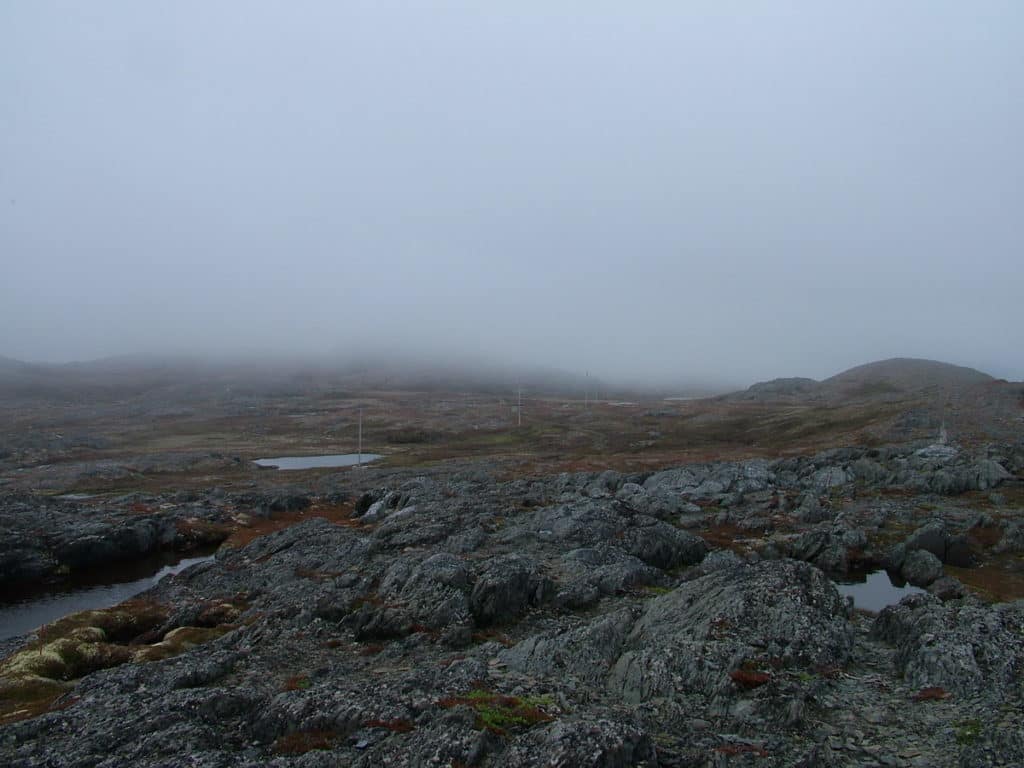 quirpon island terrain, quirpon island, newfoundland, canada
