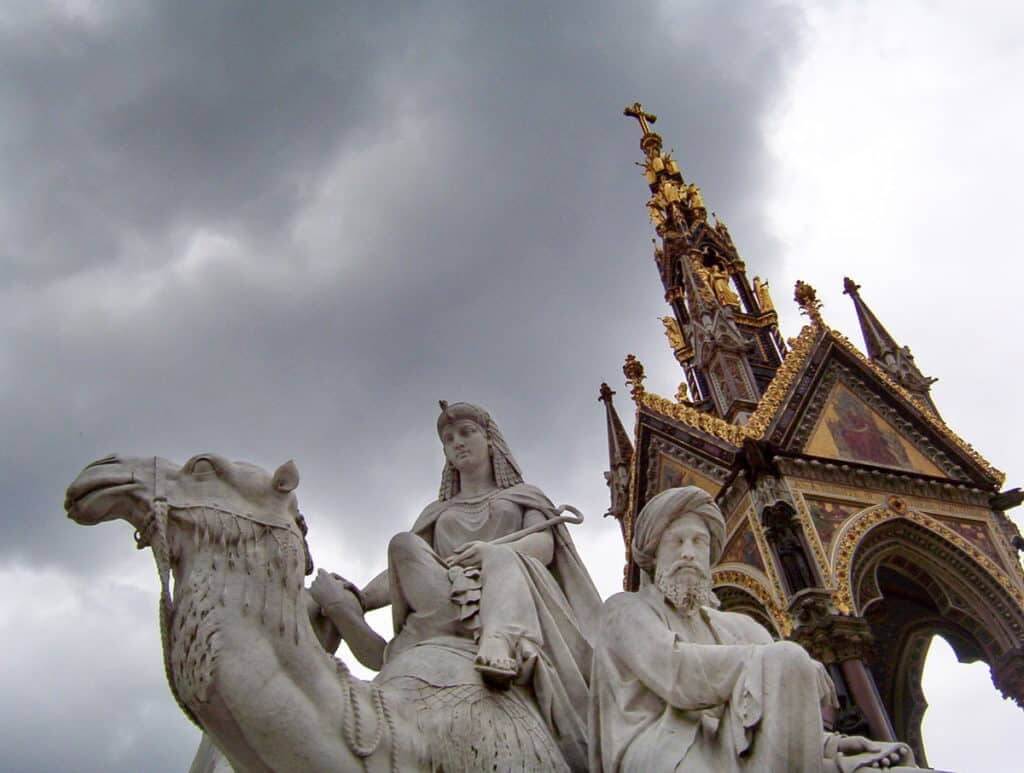 An image of the Prince Albert Hall in London, England.