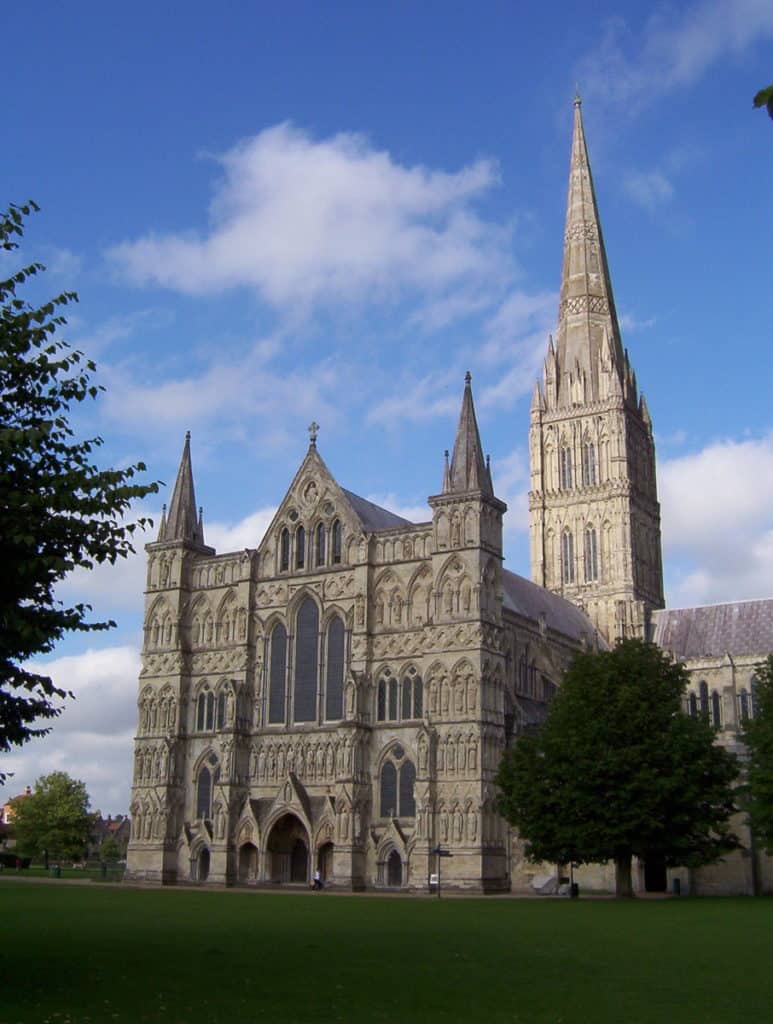 Traveling Down Memory Lane - Salisbury Cathedral in England