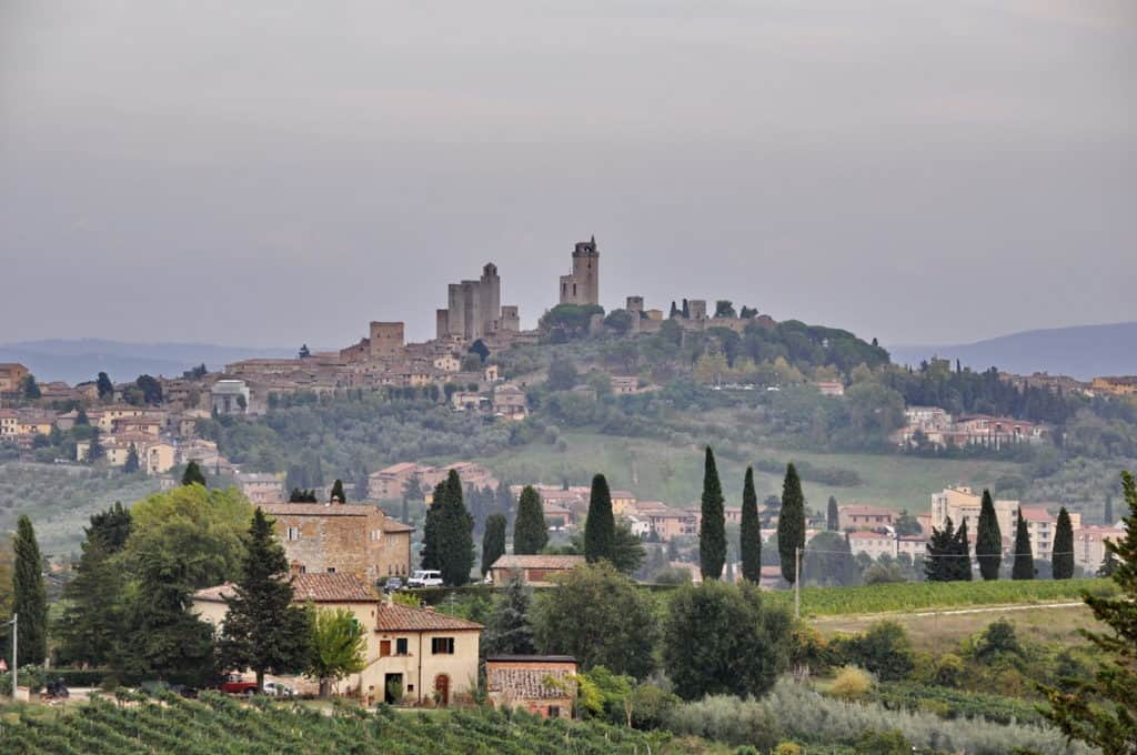 Image of San Gimignano, Italy.
