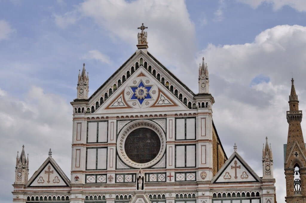 Basilica of Santa Croce, florence, italy