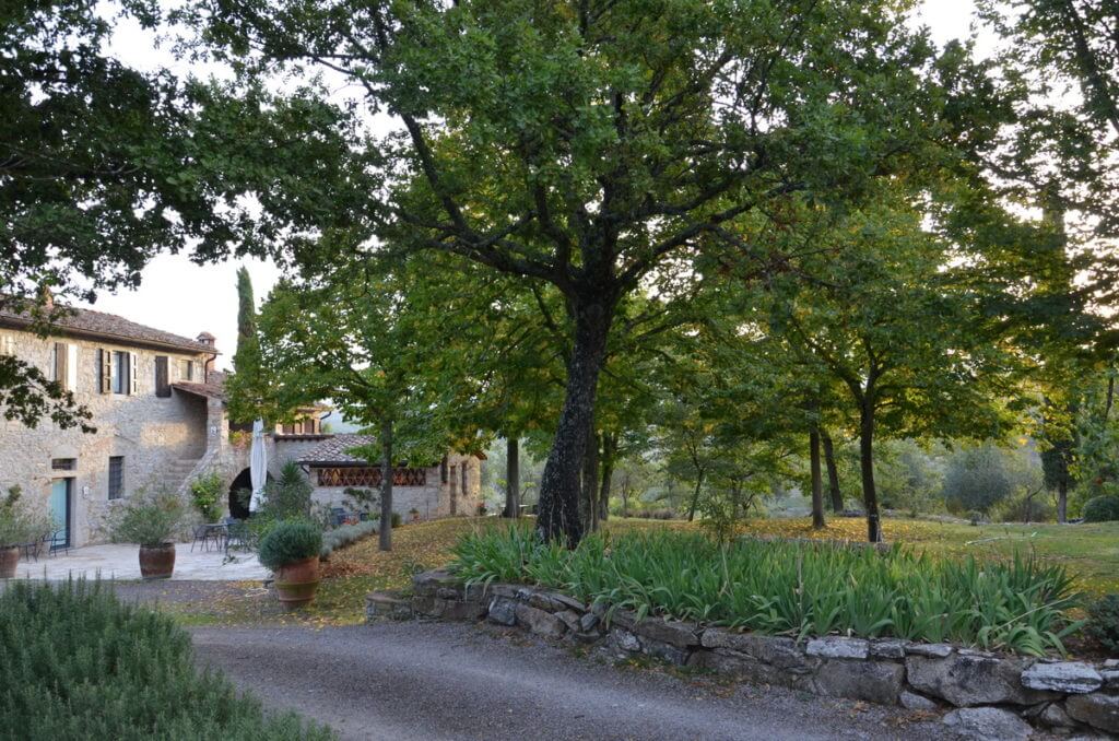 cottage in gaiole, tuscany