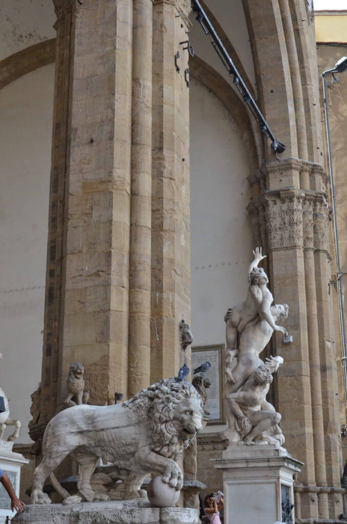 loggia della signoria, florence, italy
