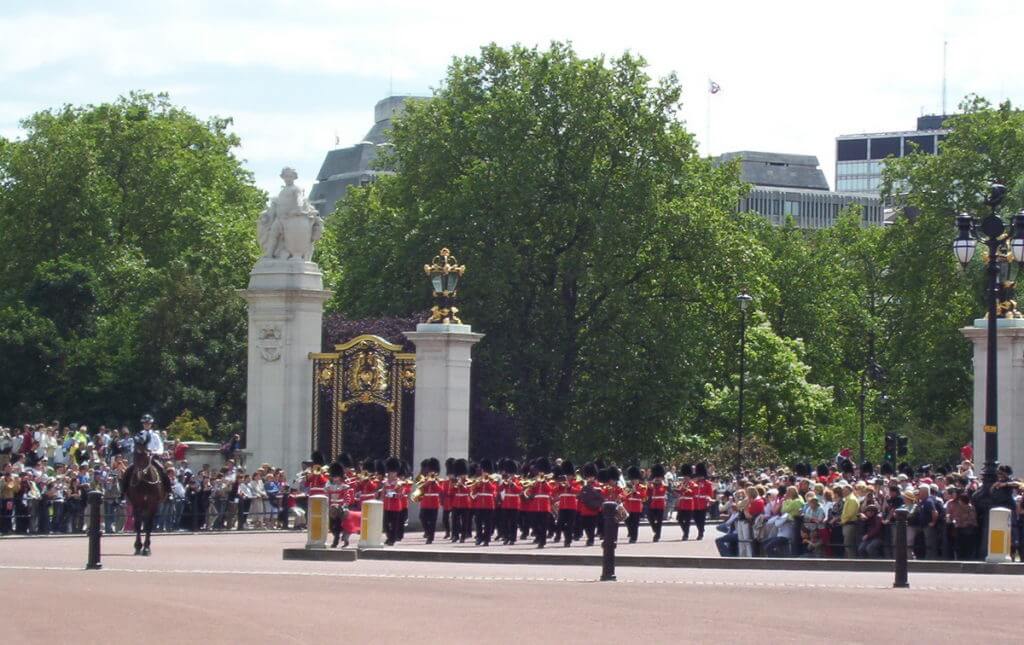 corps of drums, the mall, london, england