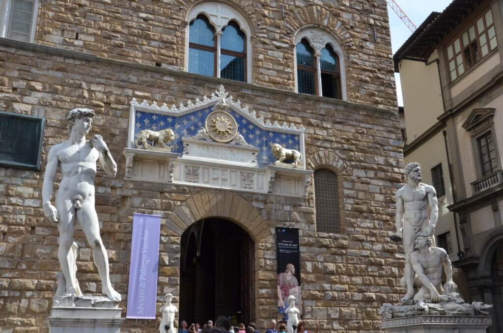bandinelli's hercules and Cacus, Piazza della Signoria, florence, italy