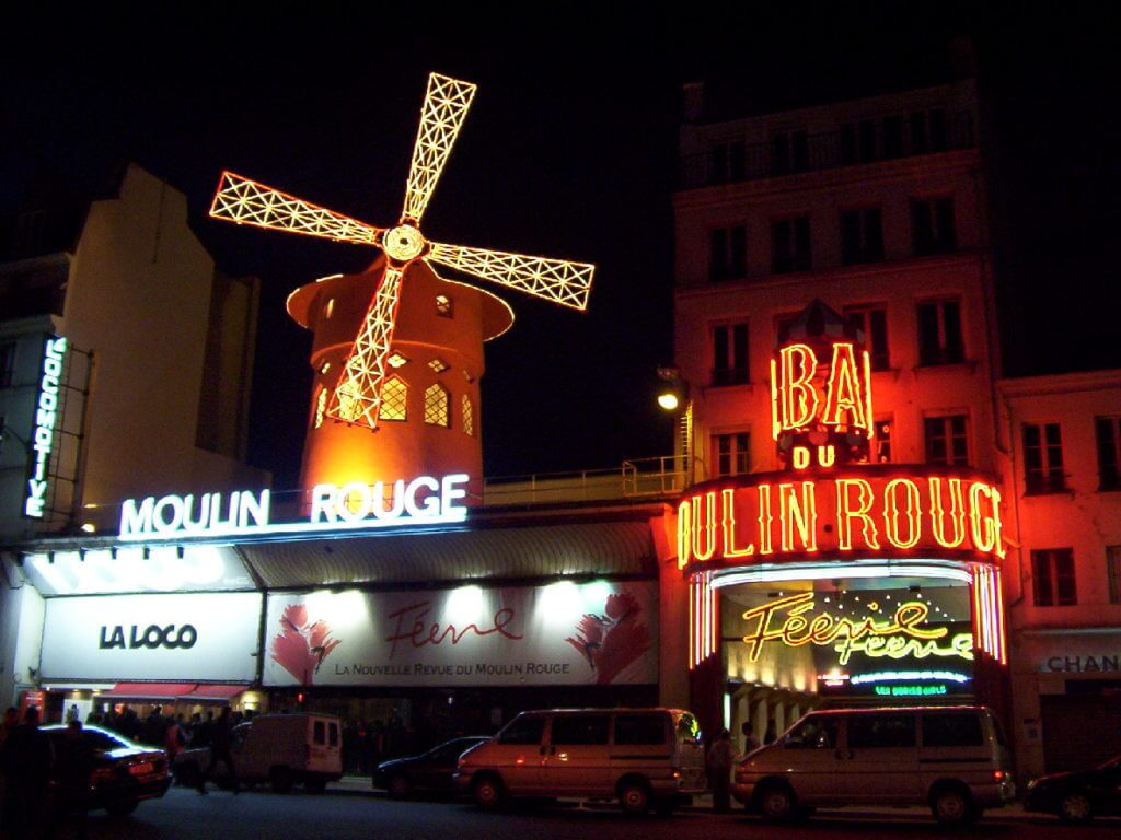 moulin rouge, paris, france