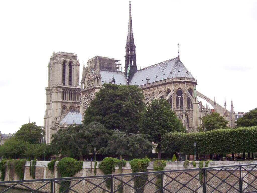 notre dame cathedral, paris, france