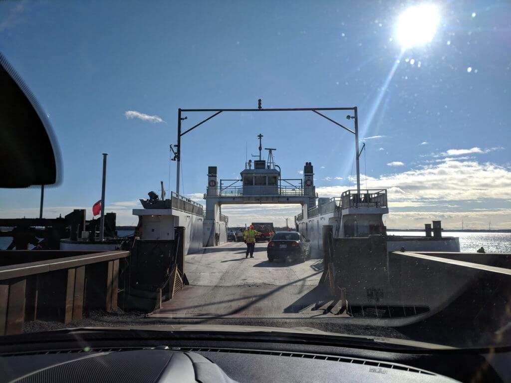 car ferry, millhaven, ontario