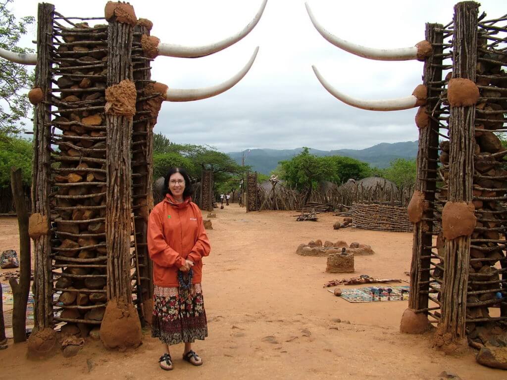 jean at shakaland, kwazulu-natal, south africa