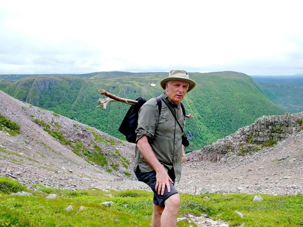 bob on gros morne mountain, newfoundland, canada