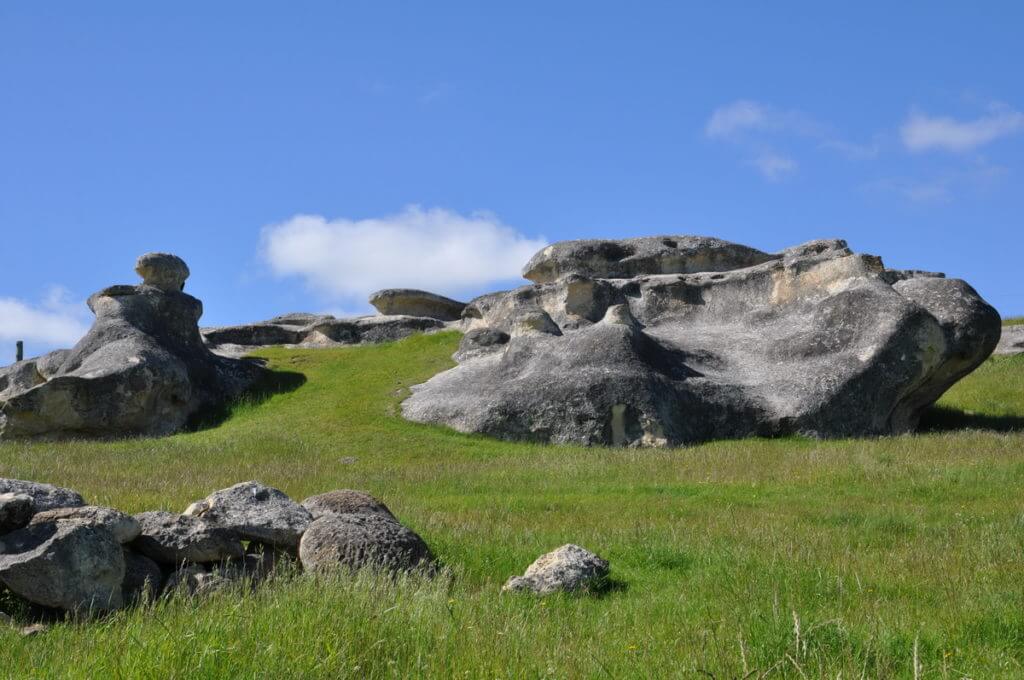 elephant rocks, south island, new zealand