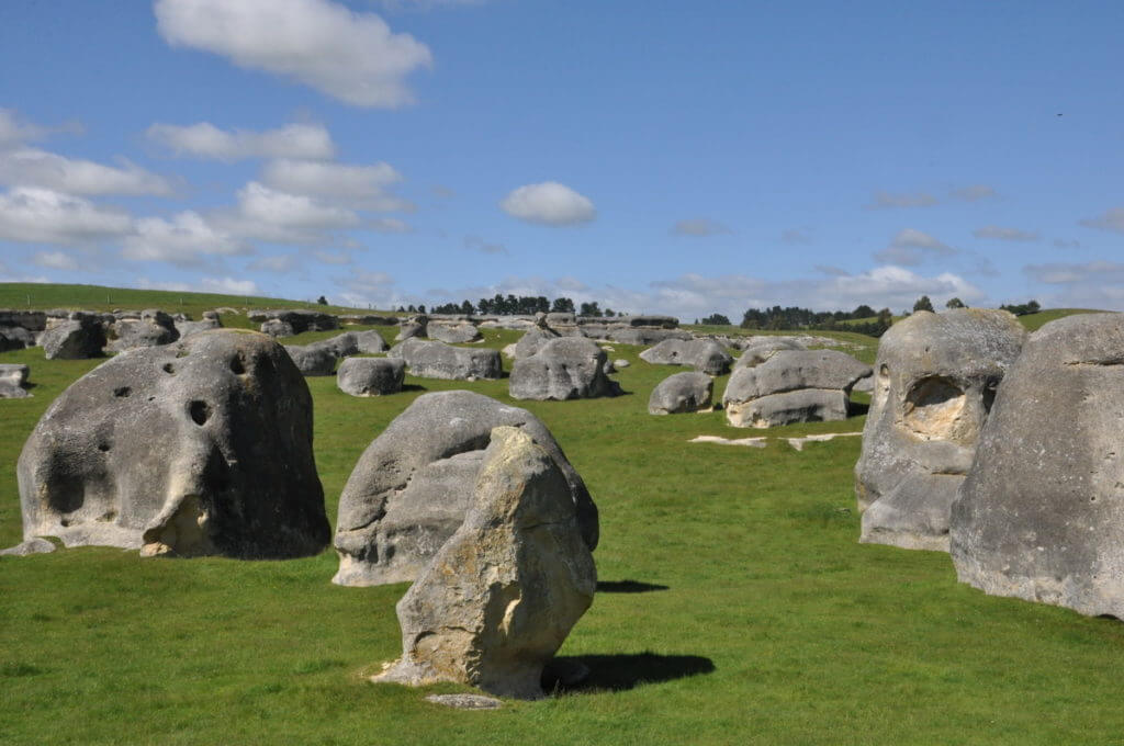 elephant rocks, south island, new zealand