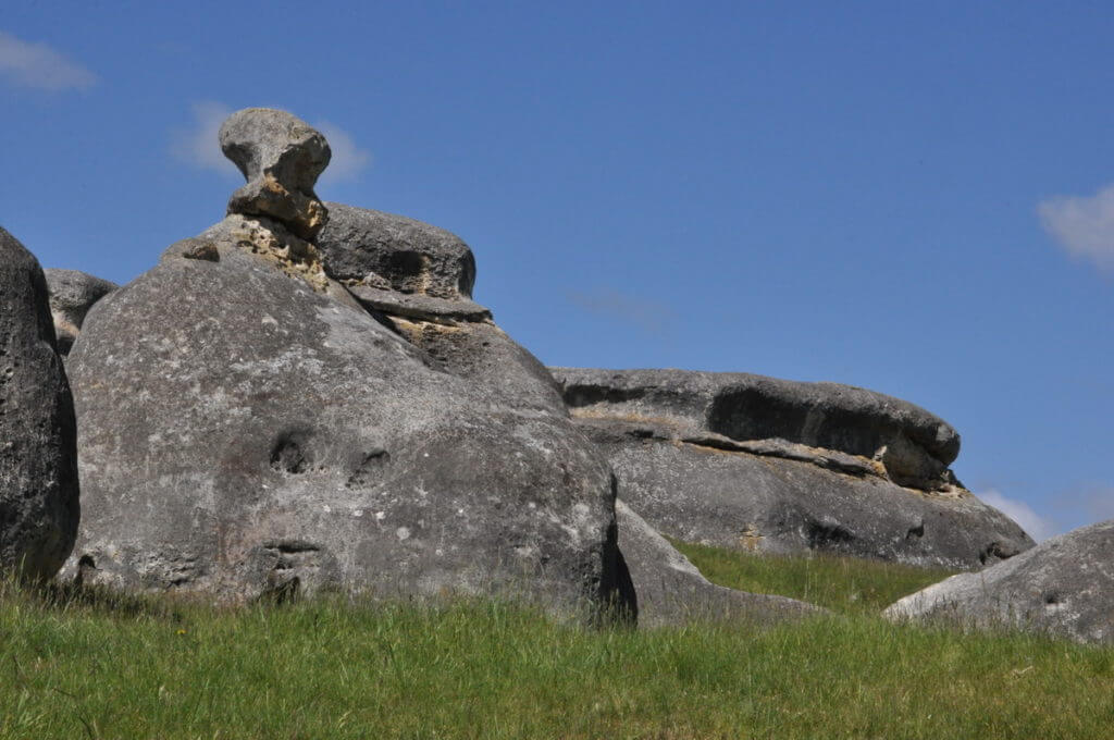 elephant rocks, south island, new zealand