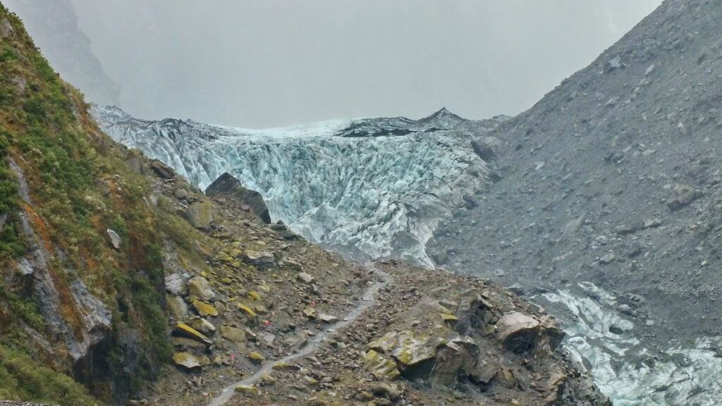 fox glacier, south island, new zealand
