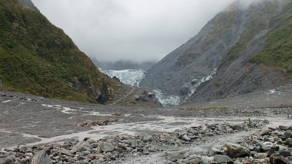 fox glacier, south island, new zealand