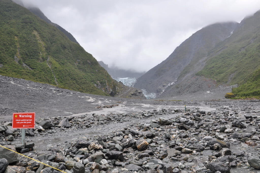 fox glacier, south island, new zealand
