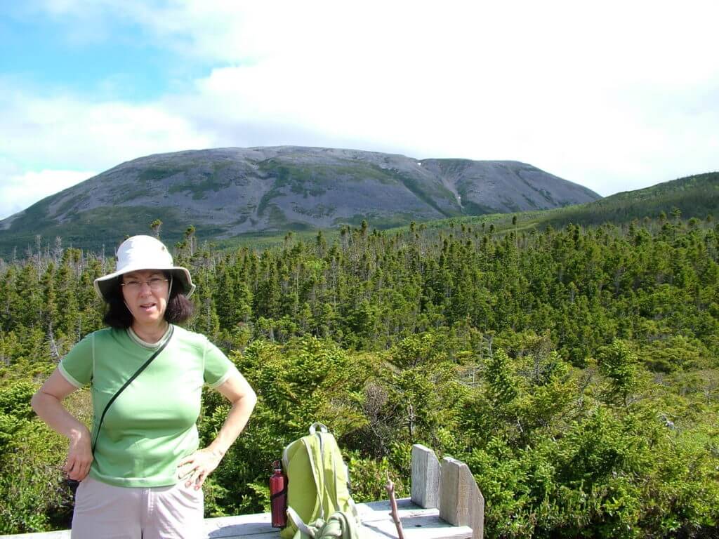 jean and gros morne mountain, newfoundland, canada