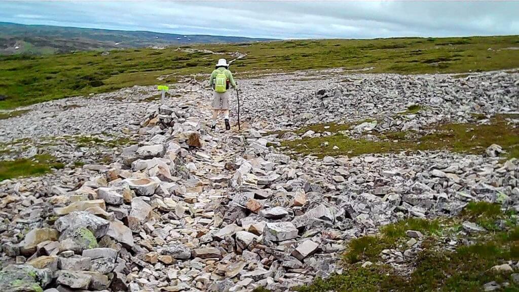 gros morne hiking trail, gros morne mountain, newfoundland, canada