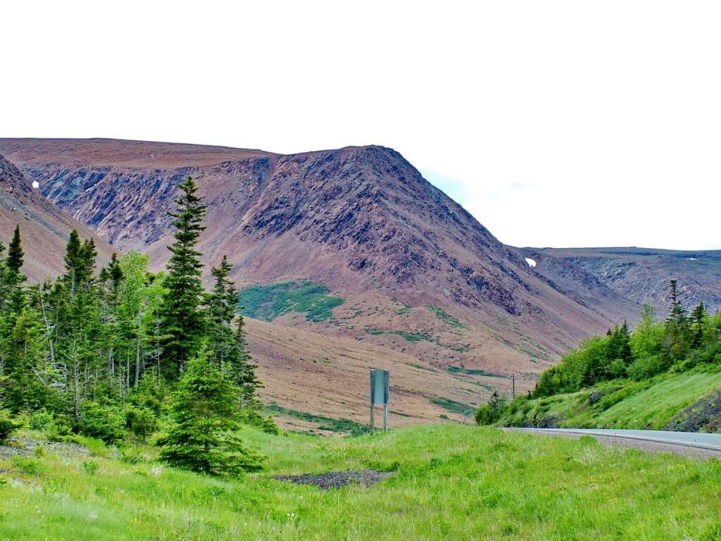 the tablelands, newfoundland, canada