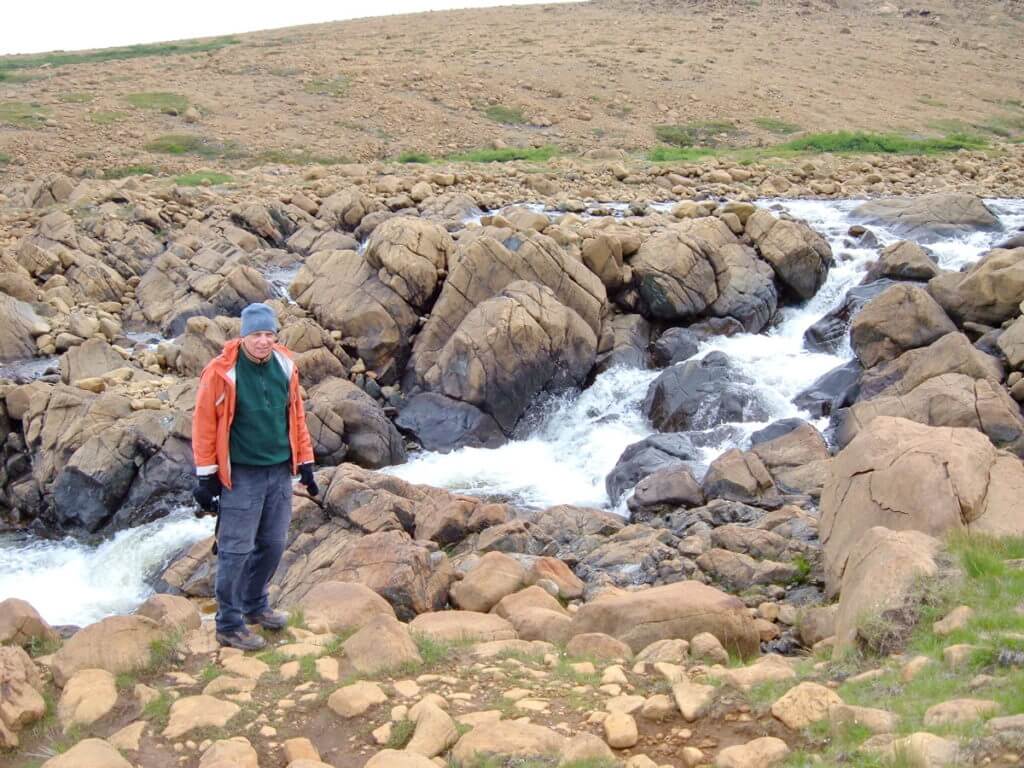 winter house brook, the tablelands, newfoundland, canada