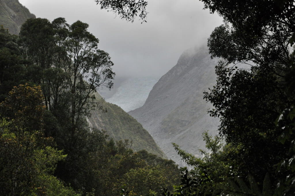 fox glacier, south island, new zealand