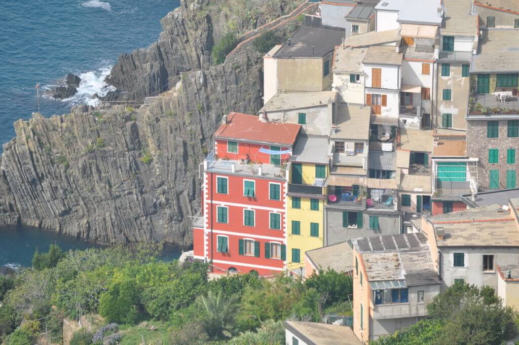 colourful houses, riomaggiore, cinque terre, italy