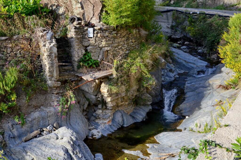 vernazzola river, vernazza, cinque terre, italy