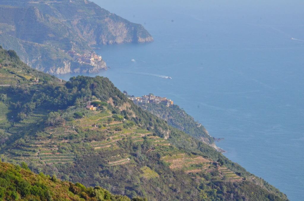 cinque terre coastline, manarola and corniglia, italy