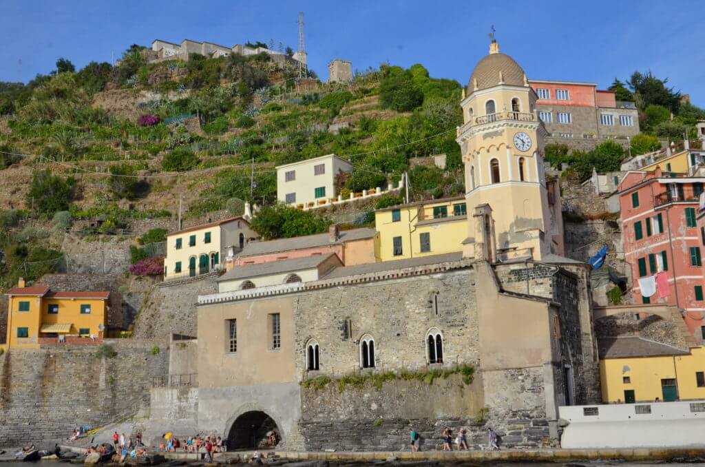 Santa Margherita Dantiochia Church, vernazza, cinque terre, italy