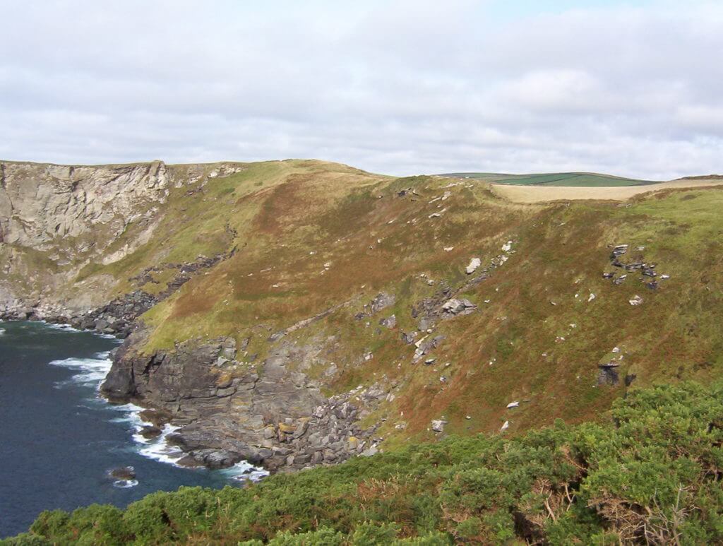 coast of cornwall, england