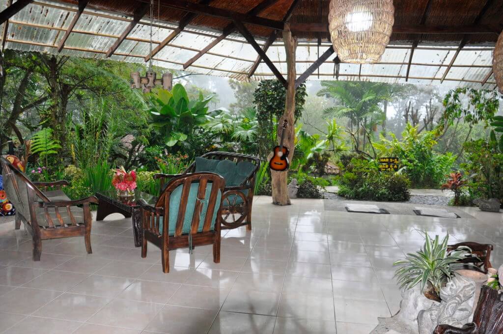the reception lobby, kokoro lodge, la fortuna, costa rica