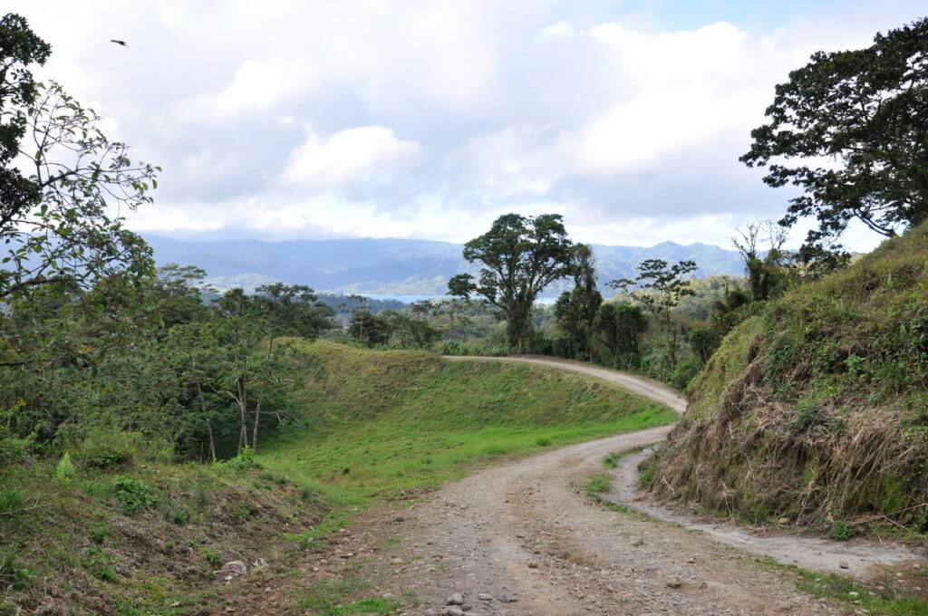a gravel trail, mistico arenal hanging bridges park, la fortuna, costa rica