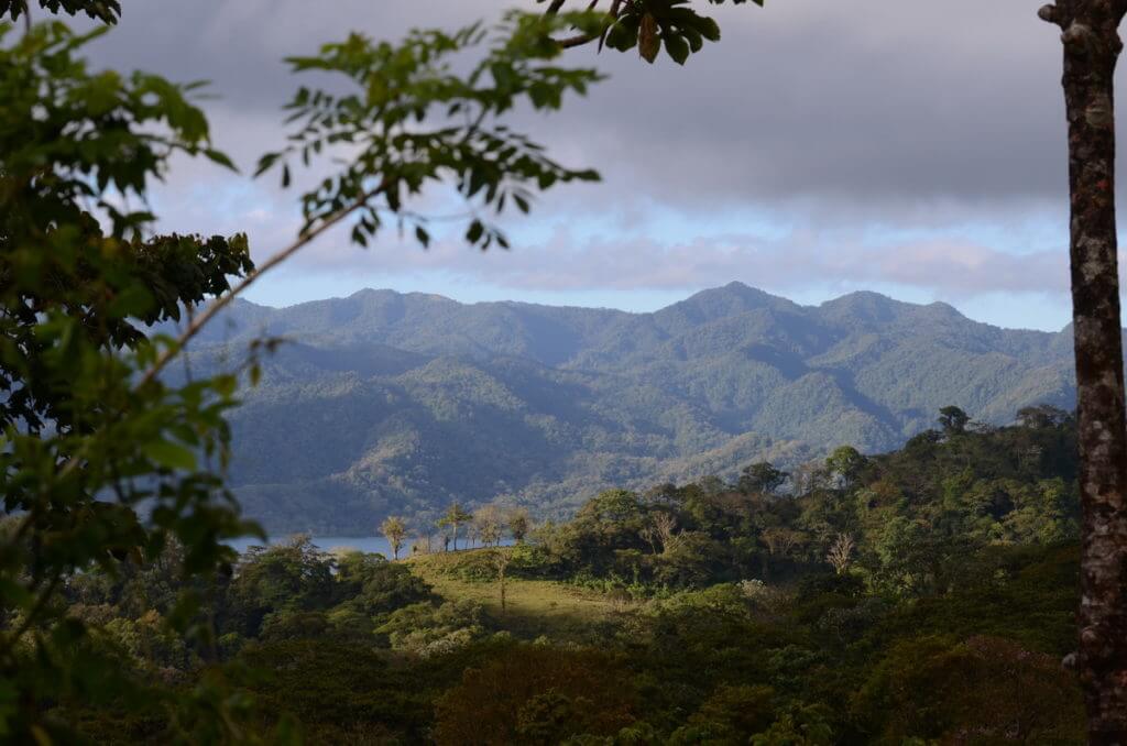 lake arenal and the tilaran mountain range, mistico arenal hanging bridges park, la fortuna, costa rica