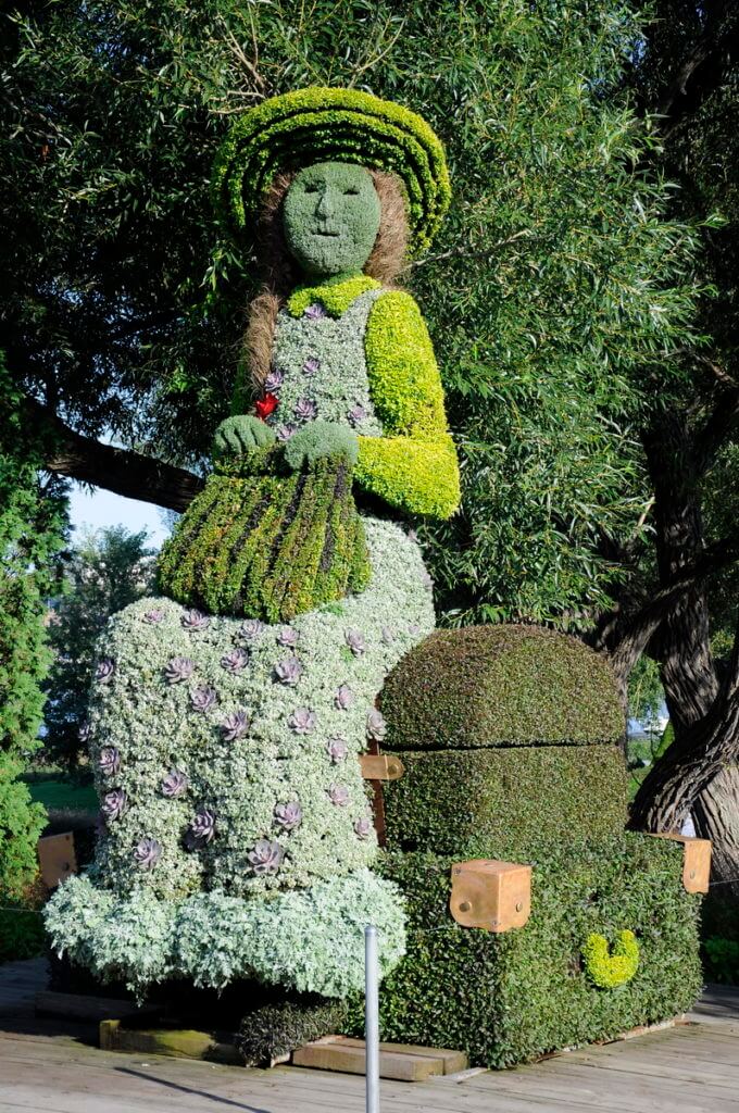 anne of green gables, mosaiculture 2018, gatineau, quebec, canada
