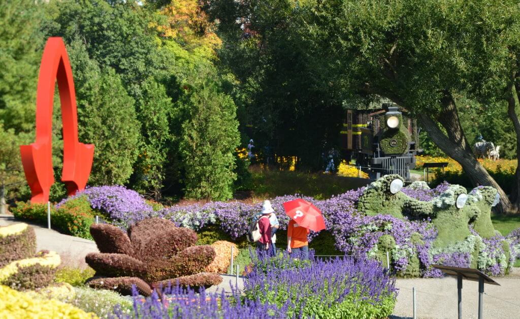 gateway to ontario, mosaiculture 2018, gatineau, quebec, canada