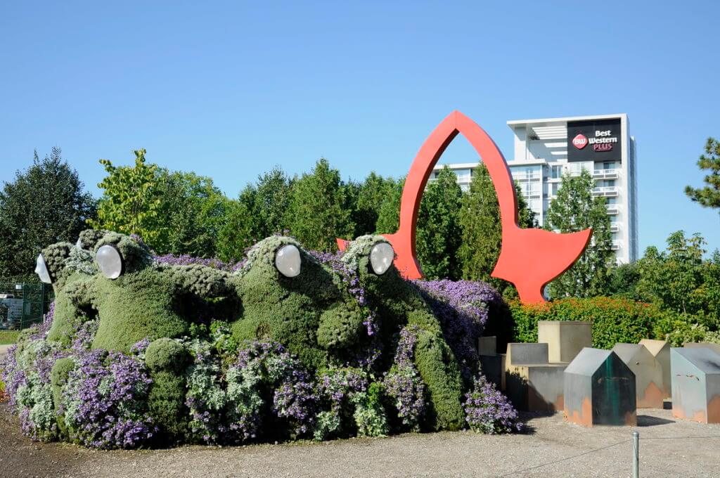 gateway to ontario, mosaiculture 2018, gatineau, quebec, canada