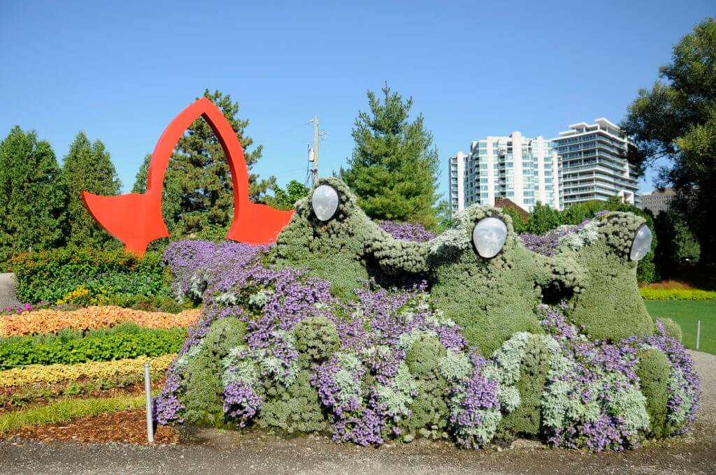 gateway to ontario, mosaiculture 2018, gatineau, quebec, canada