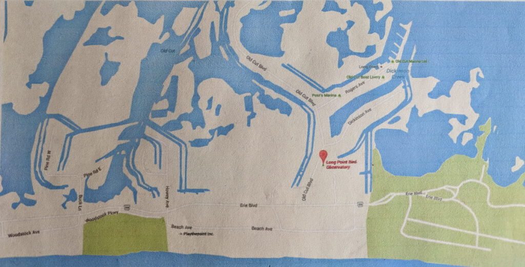 google maps image of the old cut, ontario