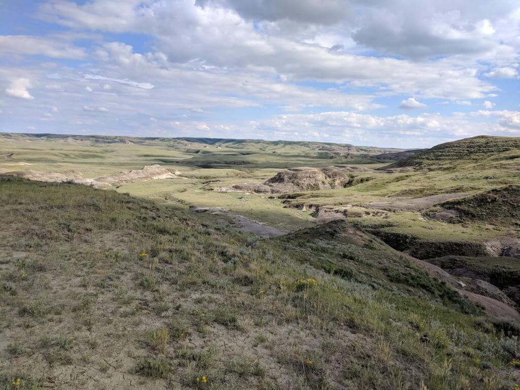 Image of badlands, valley of 1000 devils route, grasslands national park east block, saskatchewan