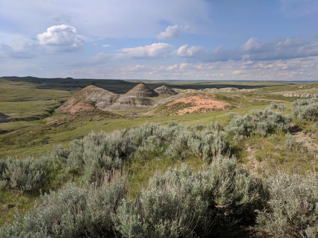 Hiking the Valley of 1000 Devils Route, Grasslands National Park East Block