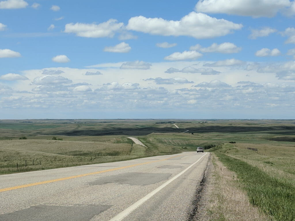 highway south of regina, saskatchewan