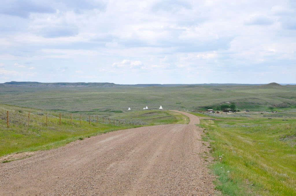 Image of the visitor centre at grasslands national park east block, saskatchewan
