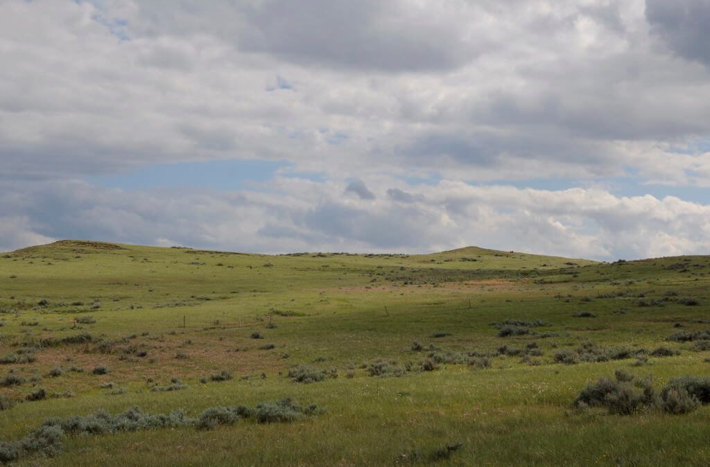 Image of the valley of 1000 devils trail in, grasslands national park east block, saskatchewan