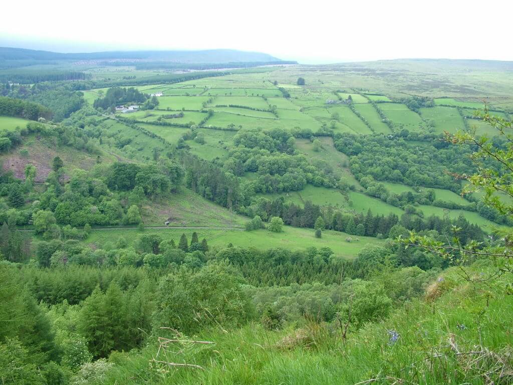 ladder farms, glenariff glen, glenariff forest park, northern ireland