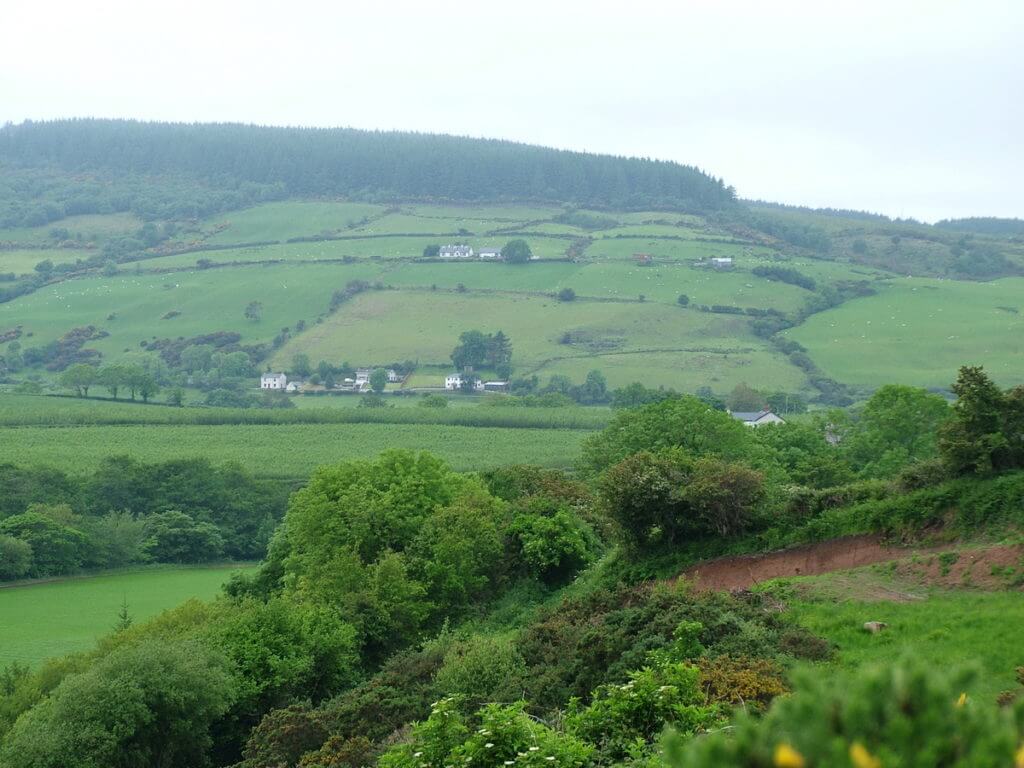 ladder farms, glenariff glen, glenariff forest park, northern ireland