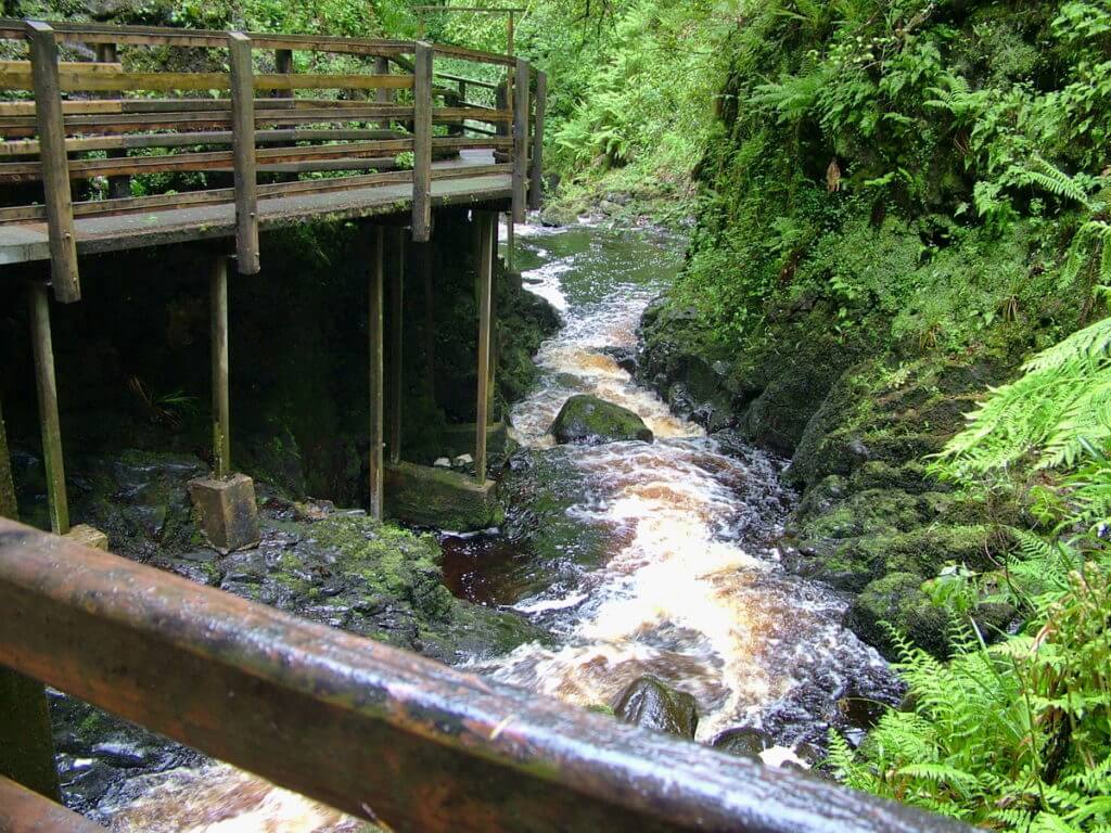 glenariff river, glenariff forest park, northern ireland