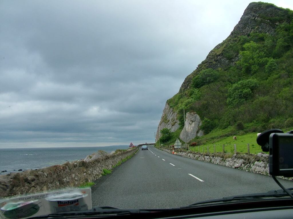 causeway coastal route, county antrim, northern ireland